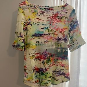 SteinMart multi-colored top - pants sold separate